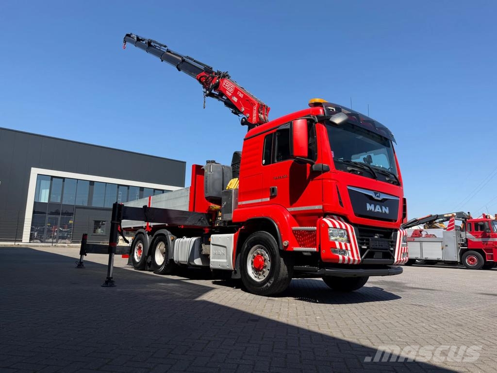 MAN TGS 28.500 6x4H-4 Trekker/bakwagen Fassi F365 Euro Gru per tutti i terreni