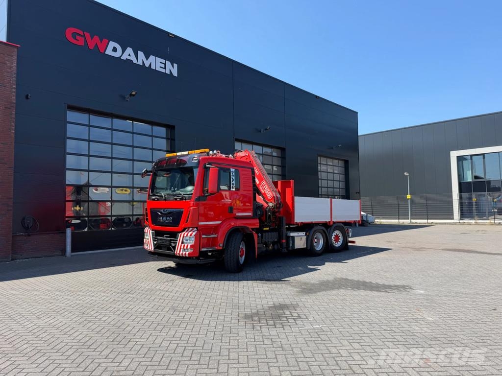 MAN TGS 28.500 6x4H-4 Trekker/bakwagen Fassi F365 Euro Gru per tutti i terreni