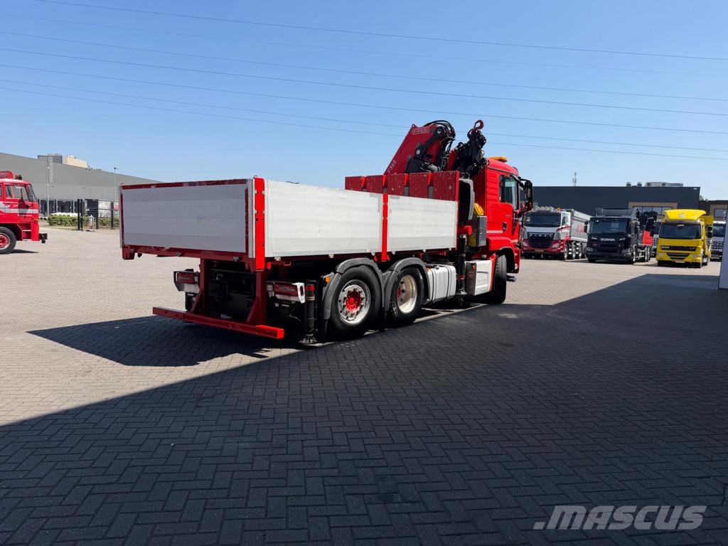 MAN TGS 28.500 6x4H-4 Trekker/bakwagen Fassi F365 Euro Gru per tutti i terreni