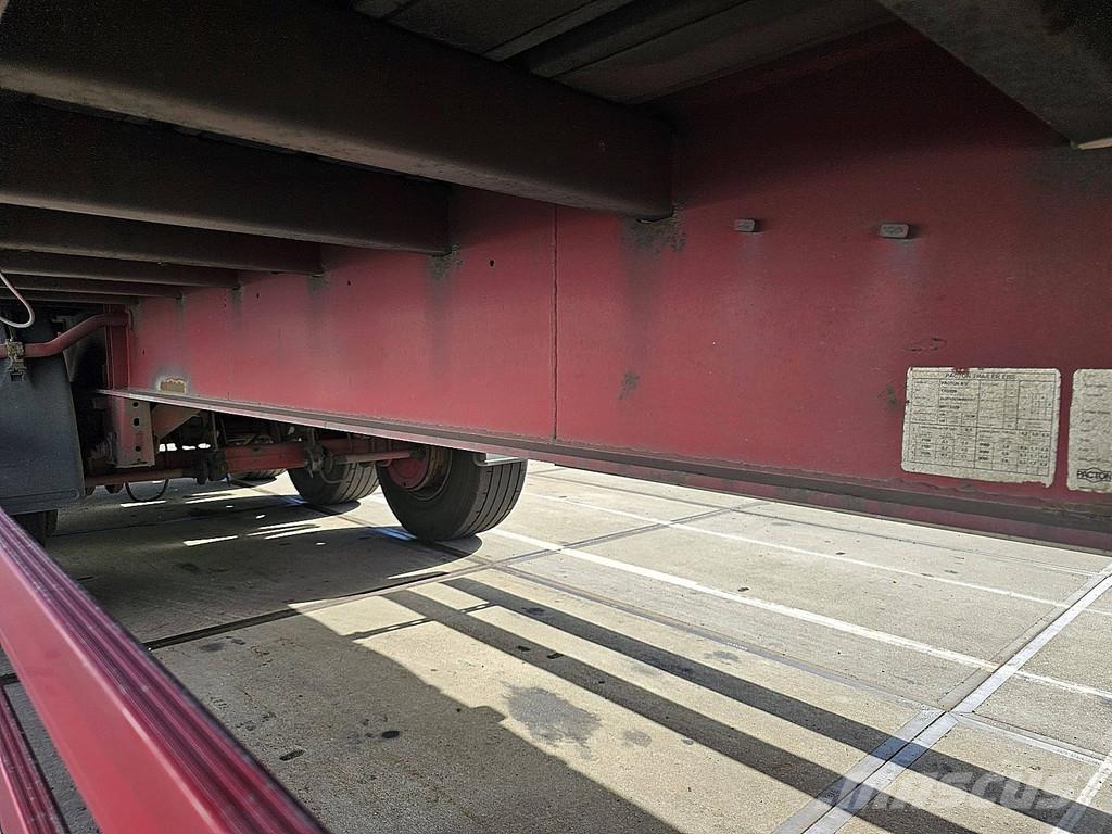 Pacton TXD339 BPW HARD WOOD FLOOR Semirimorchi tautliner