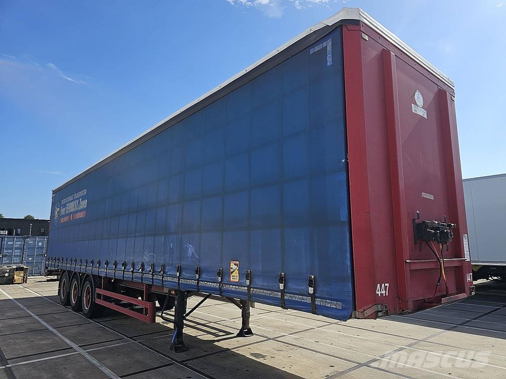 Pacton TXD339 BPW HARD WOOD FLOOR Semirimorchi tautliner