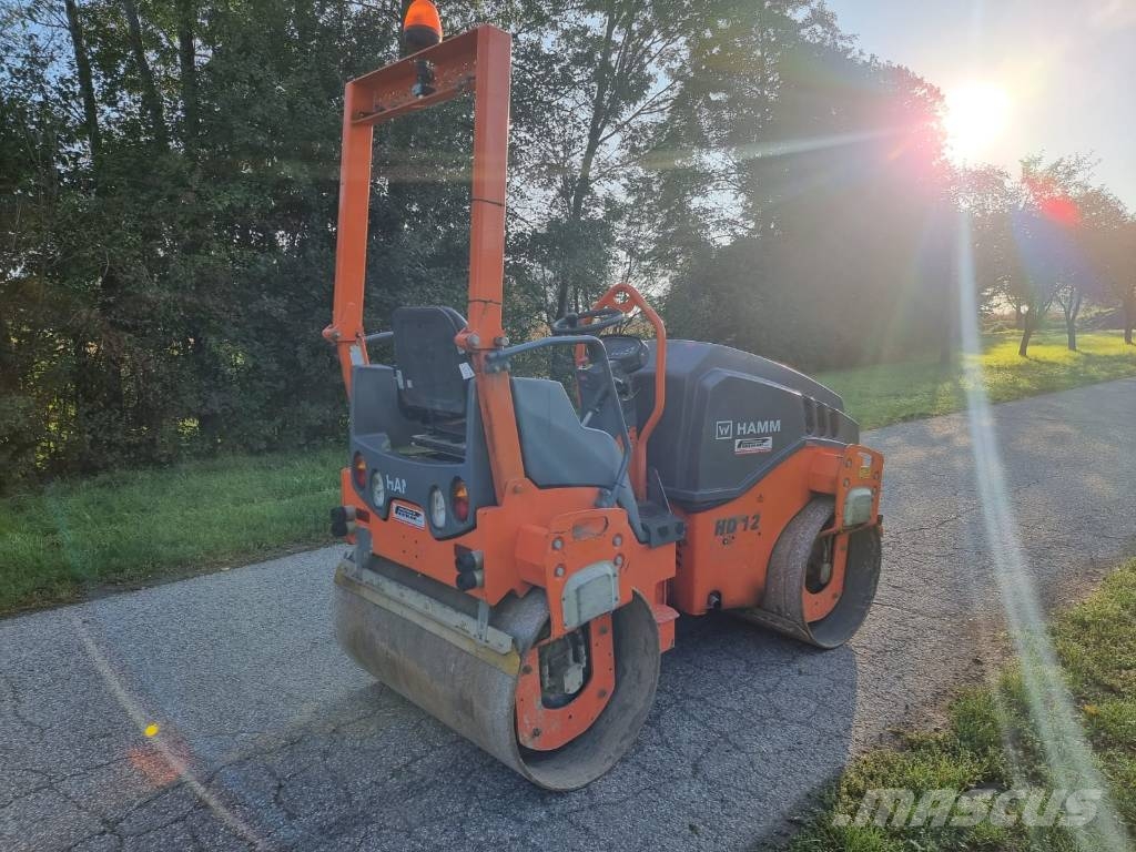 Hamm HD 12 VV Двойни барабанни ролки