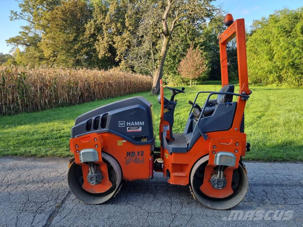 Hamm HD 12 VV Двойни барабанни ролки
