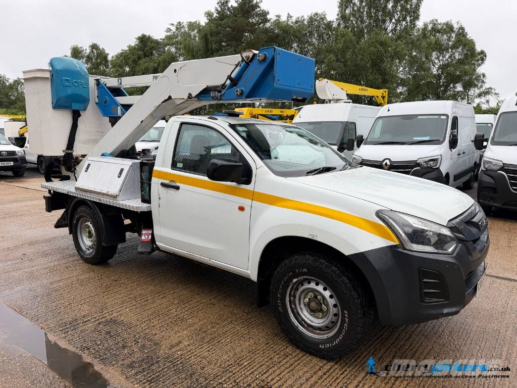 Isuzu D-Max Palfinger P130A Cherry Picker المنصات الهوائية المثبتة على شاحنة