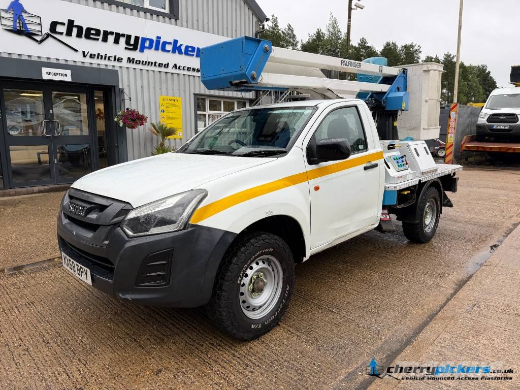 Isuzu D-Max Palfinger P130A Cherry Picker المنصات الهوائية المثبتة على شاحنة