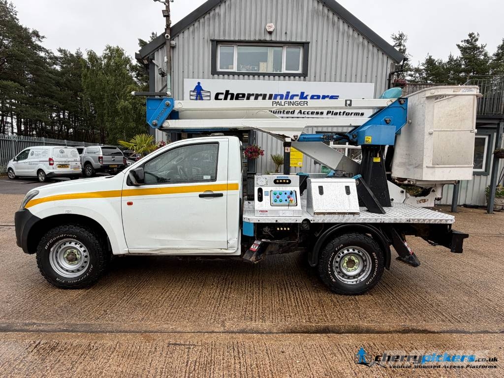 Isuzu D-Max Palfinger P130A Cherry Picker المنصات الهوائية المثبتة على شاحنة