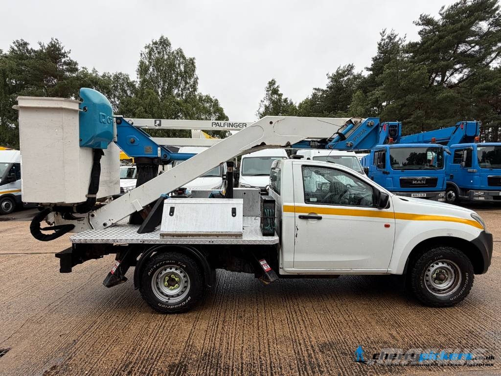 Isuzu D-Max Palfinger P130A Cherry Picker المنصات الهوائية المثبتة على شاحنة