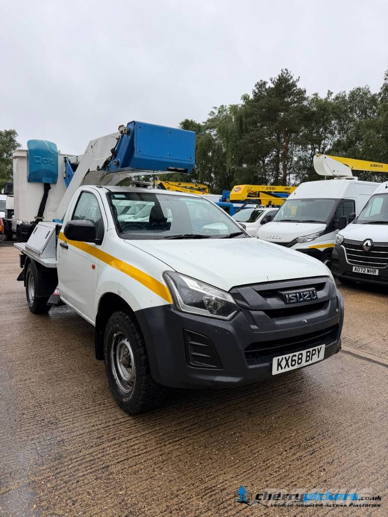 Isuzu D-Max Palfinger P130A Cherry Picker المنصات الهوائية المثبتة على شاحنة