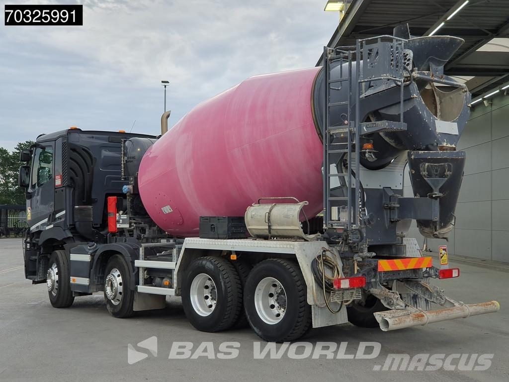 Renault C 430 8X4 Stetter 9m3 Mixer Automatic Gearbox Euro Camiones de concreto