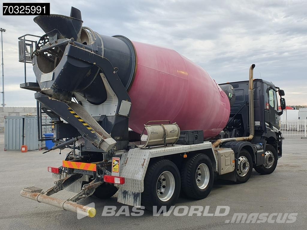 Renault C 430 8X4 Stetter 9m3 Mixer Automatic Gearbox Euro Camiones de concreto