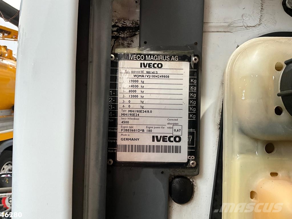 Iveco Eurotech 190E24 Manual Full Steel Fassi 11 Tonmete Kipper