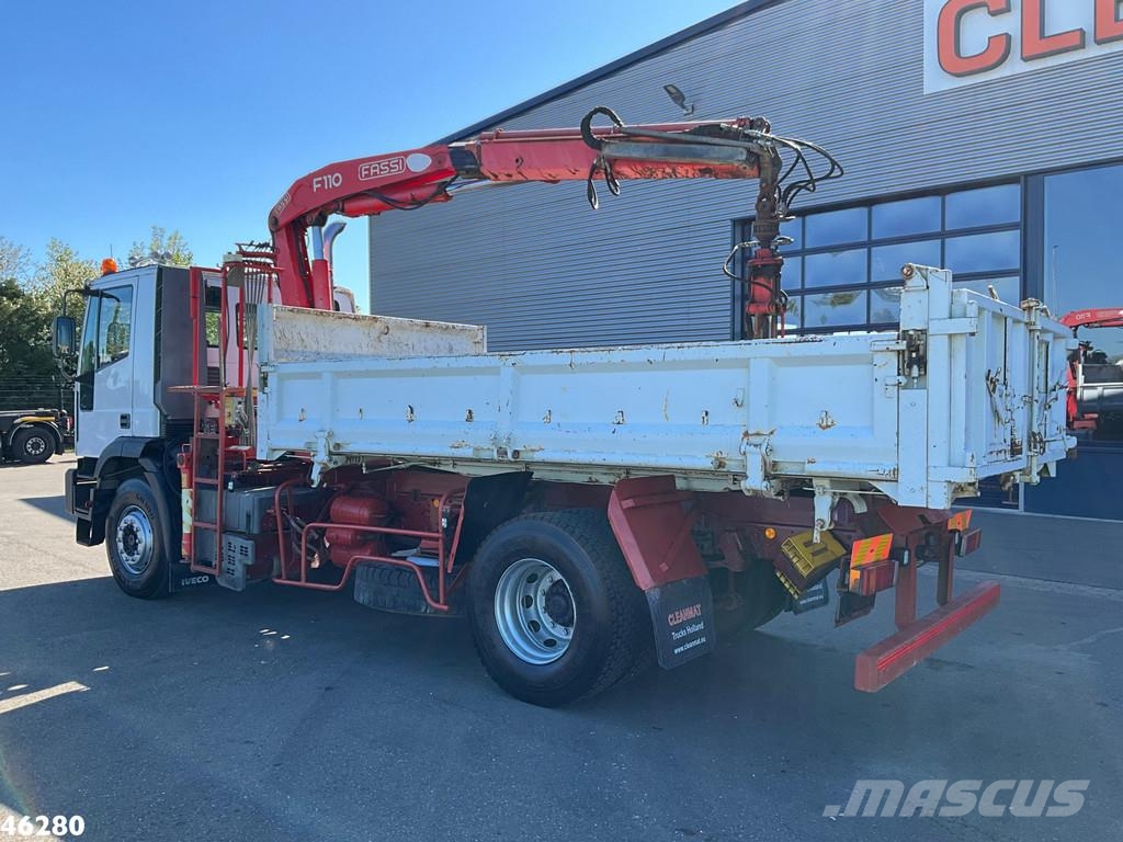 Iveco Eurotech 190E24 Manual Full Steel Fassi 11 Tonmete Kipper
