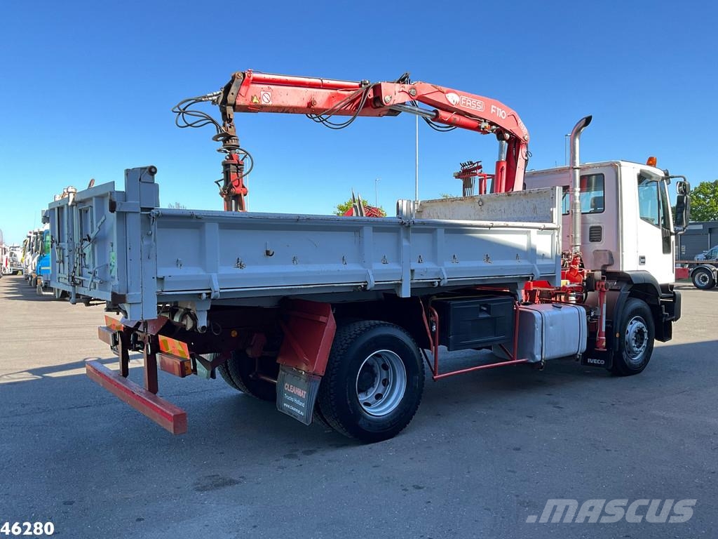 Iveco Eurotech 190E24 Manual Full Steel Fassi 11 Tonmete Kipper