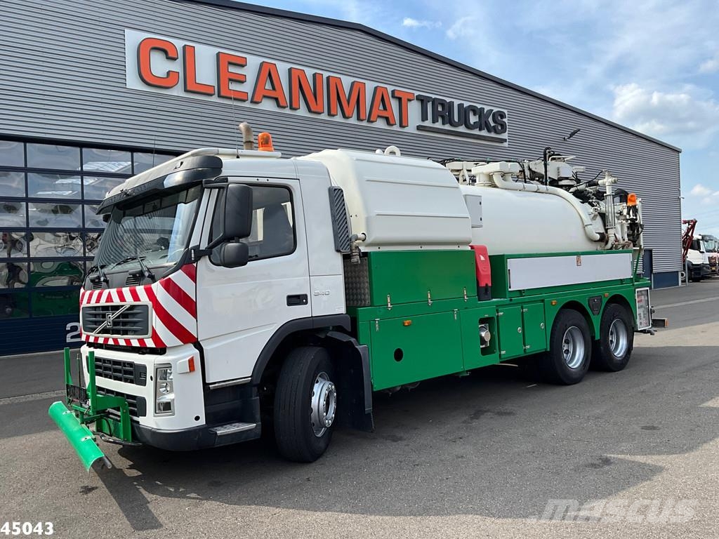 Volvo FM 340 6x4 7m³ Combi kolkenzuiger Just 159.037 km! Saug- und Druckwagen