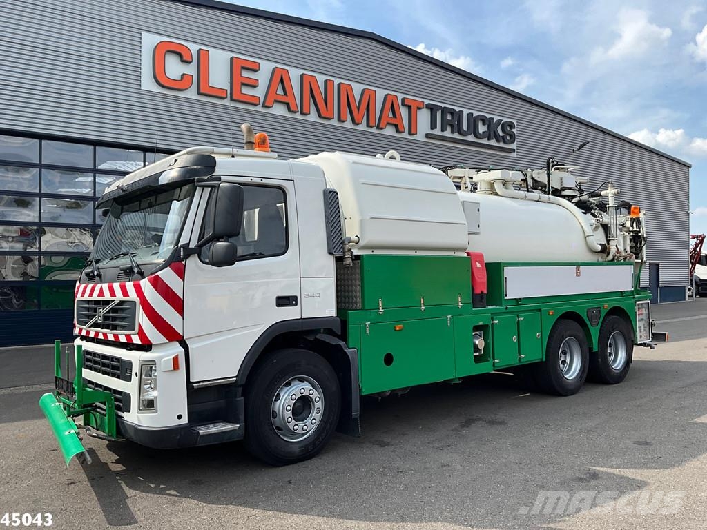 Volvo FM 340 6x4 7m³ Combi kolkenzuiger Just 159.037 km! Saug- und Druckwagen