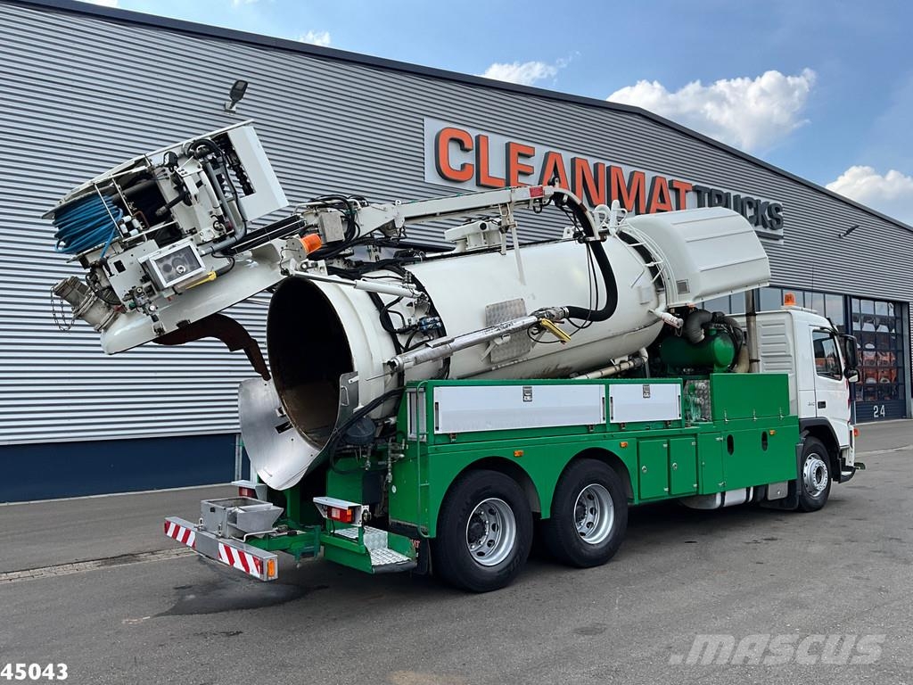 Volvo FM 340 6x4 7m³ Combi kolkenzuiger Just 159.037 km! Saug- und Druckwagen