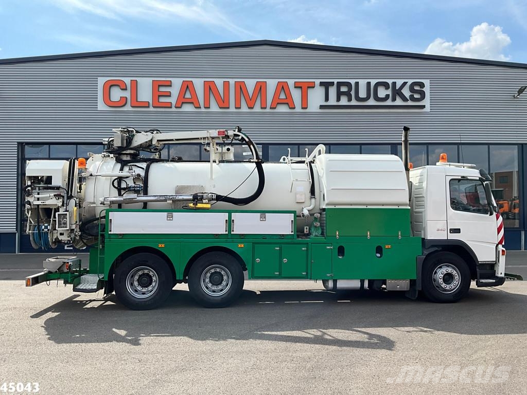 Volvo FM 340 6x4 7m³ Combi kolkenzuiger Just 159.037 km! Saug- und Druckwagen
