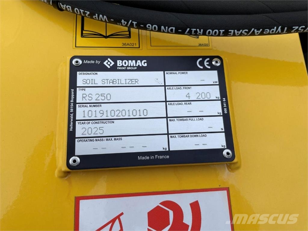 Bomag DE RS 250 Aszfalt aprítók