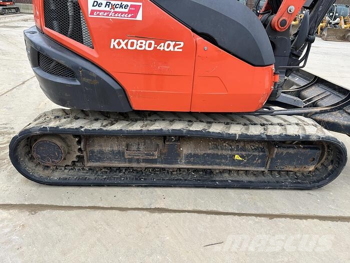 Kubota KX080-4A2 Midigraafmachines 7t - 12t