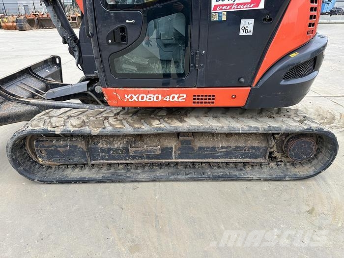 Kubota KX080-4A2 Midigraafmachines 7t - 12t
