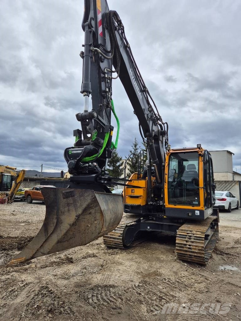 Hyundai HX 145 ALCR Excavadoras sobre orugas