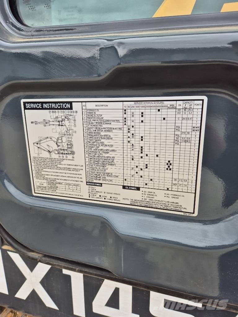 Hyundai HX 145 ALCR Excavadoras sobre orugas