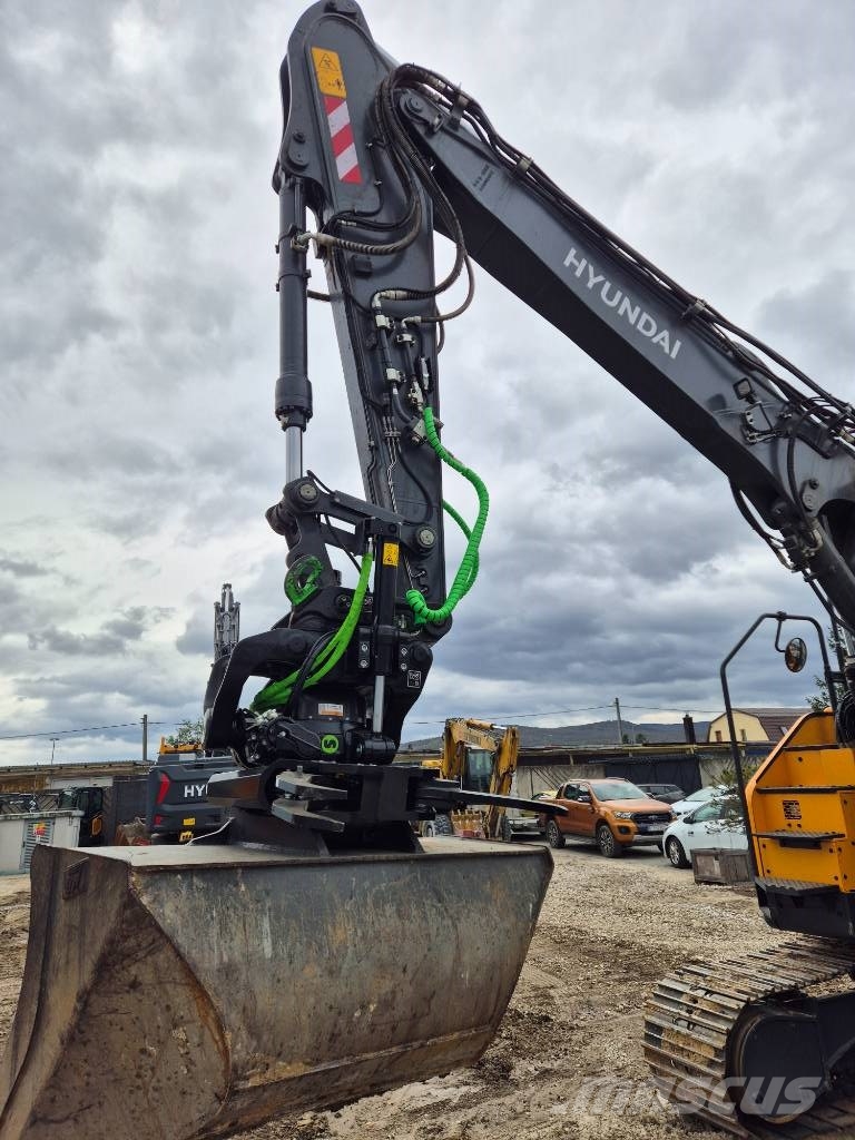 Hyundai HX 145 ALCR Excavadoras sobre orugas