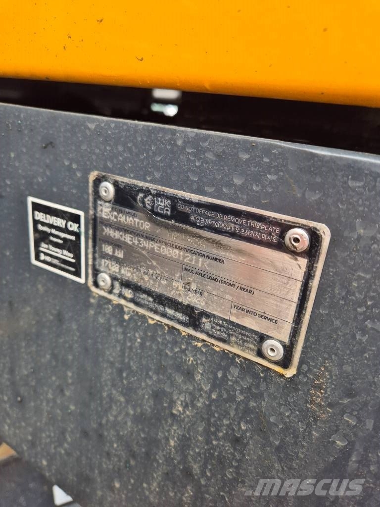 Hyundai HX 145 ALCR Excavadoras sobre orugas