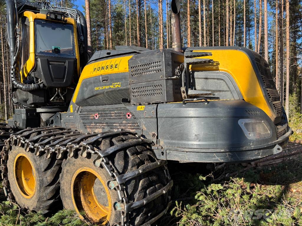 Ponsse SCORPION KING 8W Harvesters