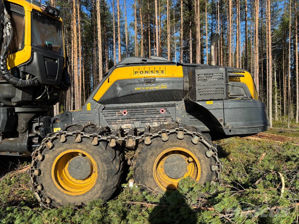 Ponsse SCORPION KING 8W Harvesters