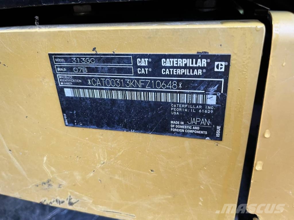 CAT 313 GC | 2022 | 3015hrs | INBOUND ROTTERDAM حفارات زحافة