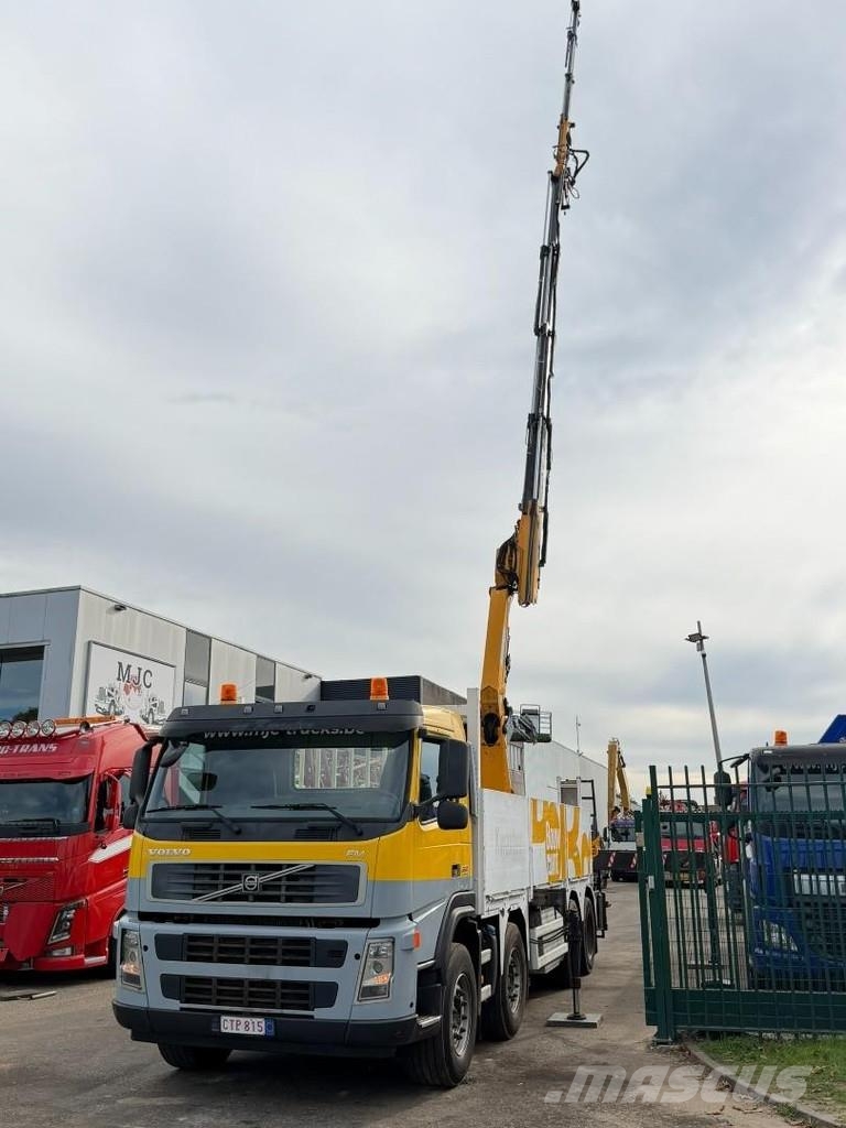 Volvo FM 360 8x4 + CRANE EFFER 275 - 4S + JIB 3S - MANUA Żurawie szosowo-terenowe