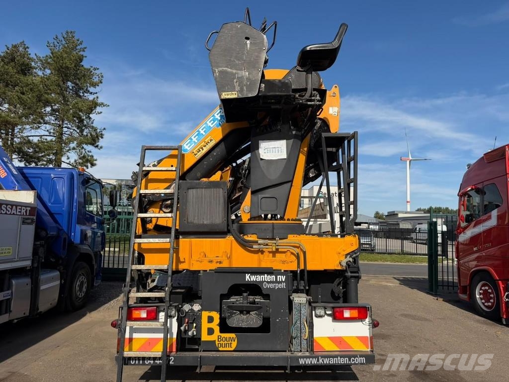 Volvo FM 360 8x4 + CRANE EFFER 275 - 4S + JIB 3S - MANUA Żurawie szosowo-terenowe