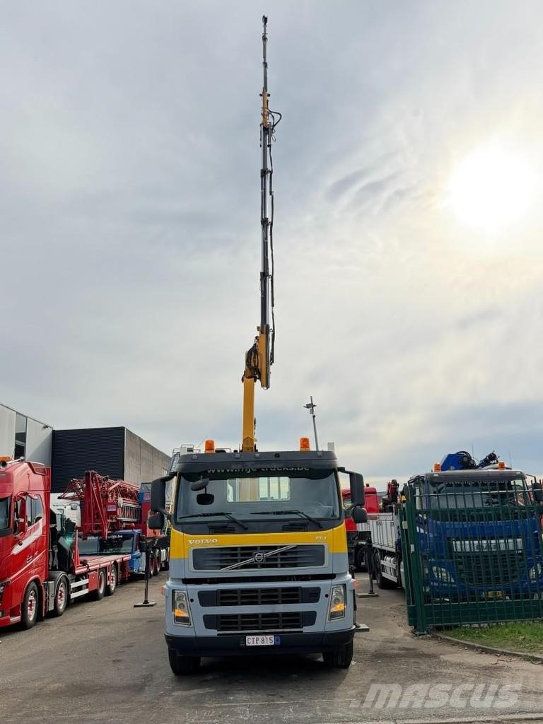 Volvo FM 360 8x4 + CRANE EFFER 275 - 4S + JIB 3S - MANUA Żurawie szosowo-terenowe