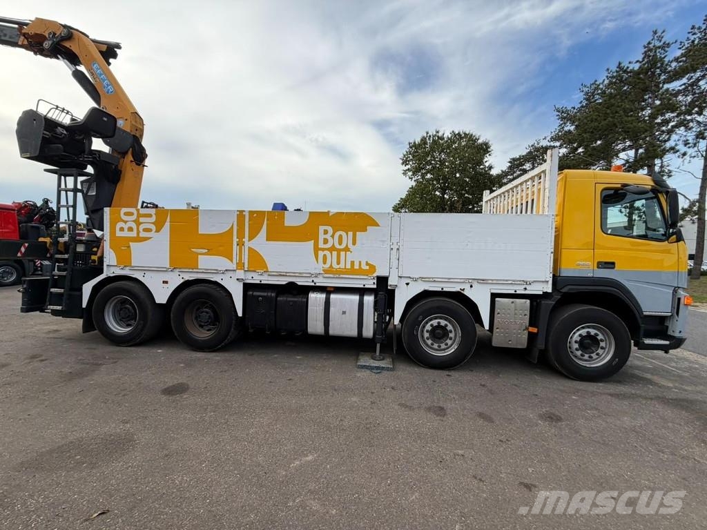 Volvo FM 360 8x4 + CRANE EFFER 275 - 4S + JIB 3S - MANUA Kranen voor alle terreinen