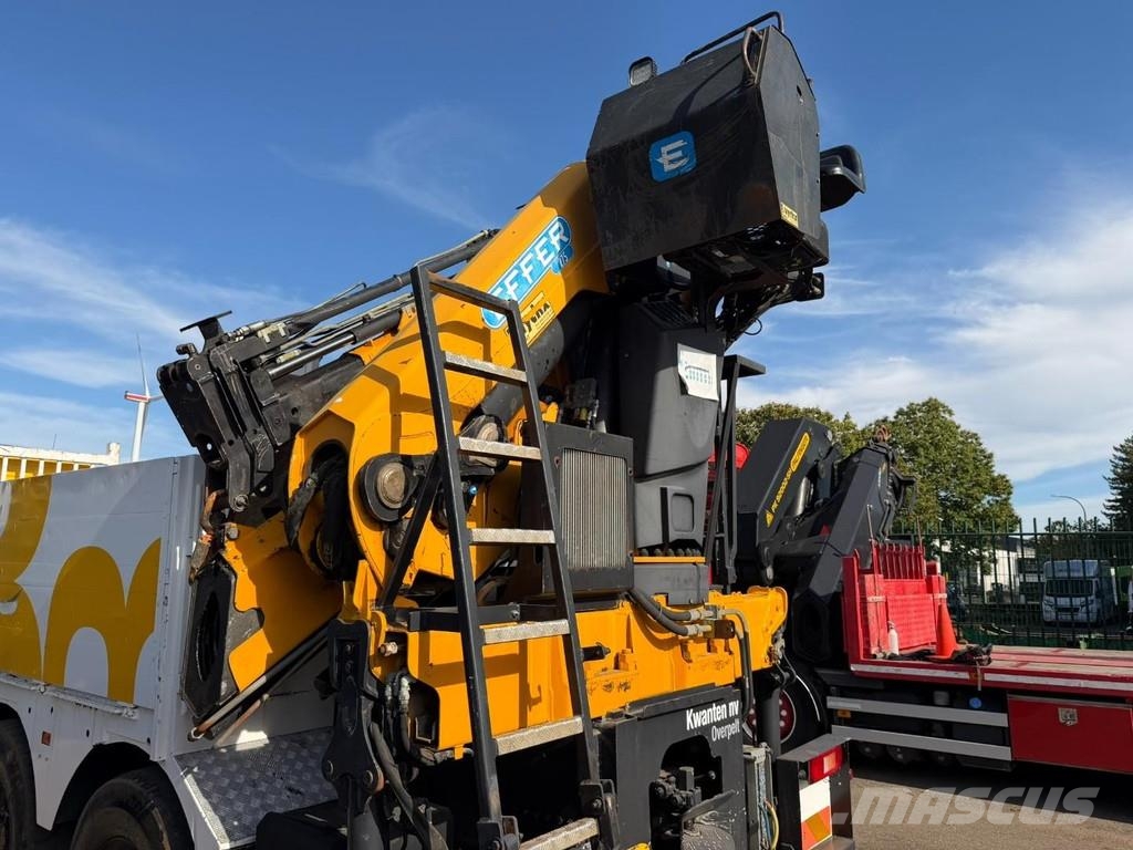 Volvo FM 360 8x4 + CRANE EFFER 275 - 4S + JIB 3S - MANUA Żurawie szosowo-terenowe
