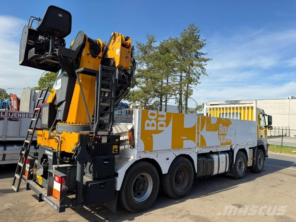 Volvo FM 360 8x4 + CRANE EFFER 275 - 4S + JIB 3S - MANUA Żurawie szosowo-terenowe
