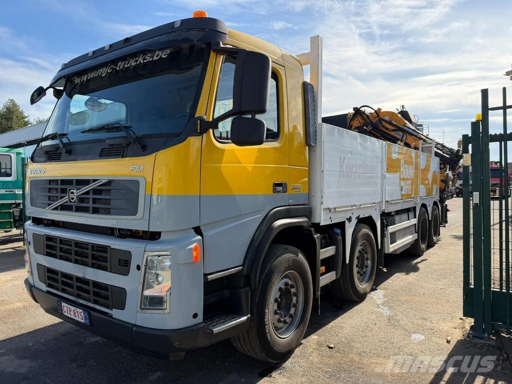 Volvo FM 360 8x4 + CRANE EFFER 275 - 4S + JIB 3S - MANUA Żurawie szosowo-terenowe