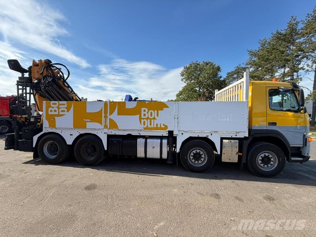 Volvo FM 360 8x4 + CRANE EFFER 275 - 4S + JIB 3S - MANUA Żurawie szosowo-terenowe