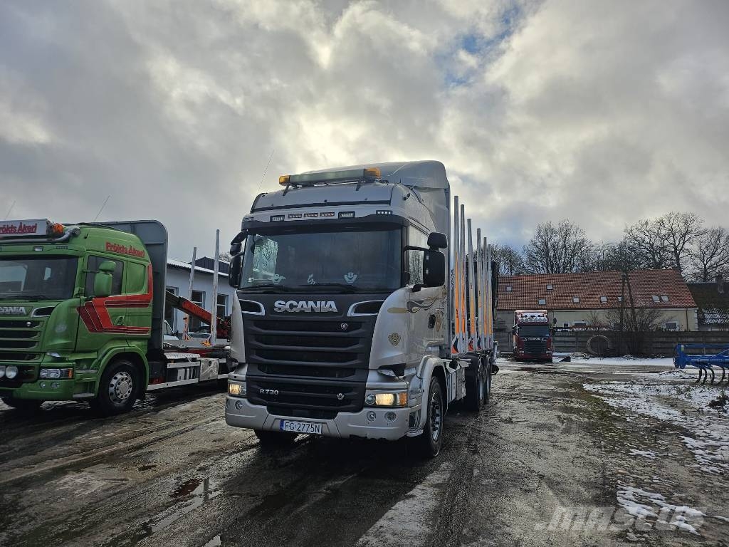 Scania R 730 Kamioni za drva Šticari