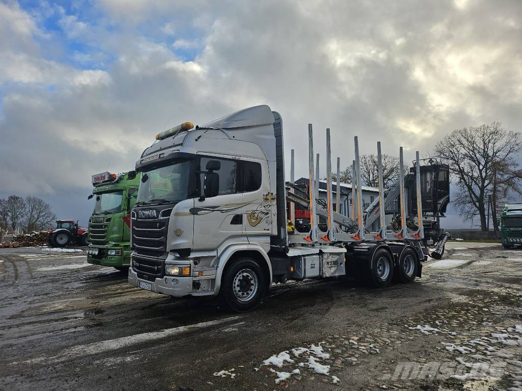Scania R 730 Kamioni za drva Šticari