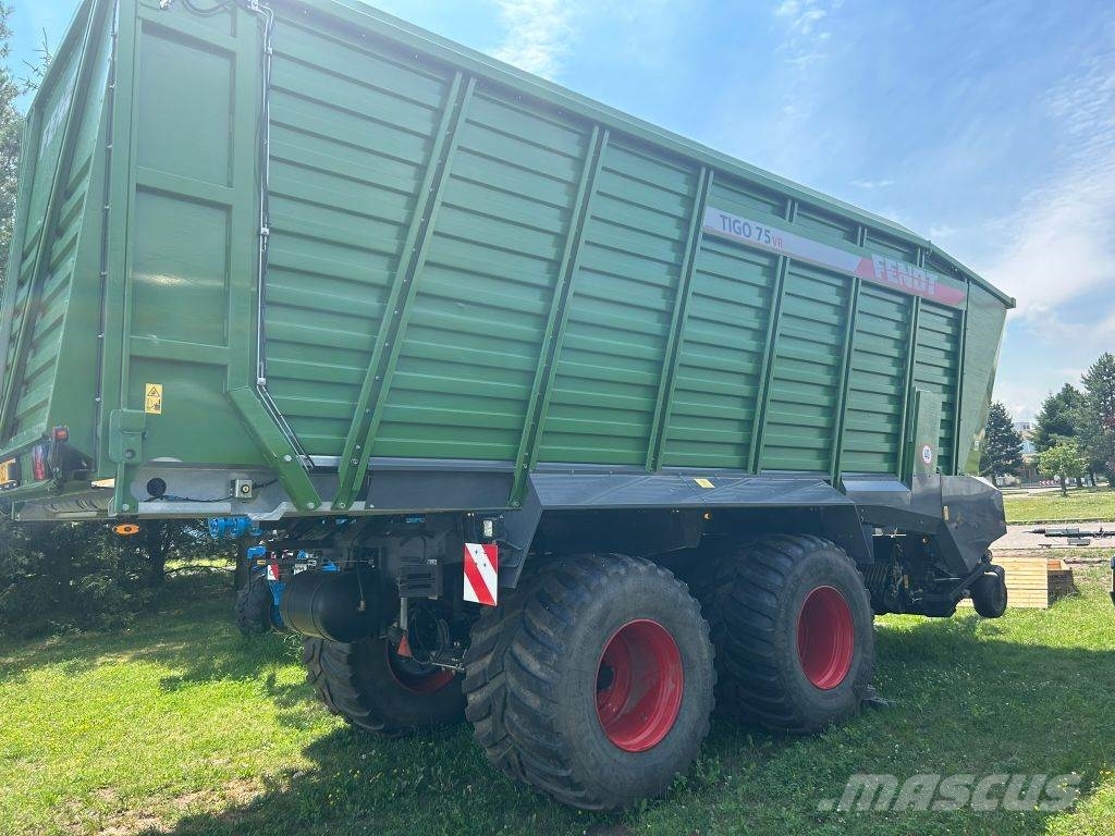 Fendt tigo 75 VR Lopbarības piekabes