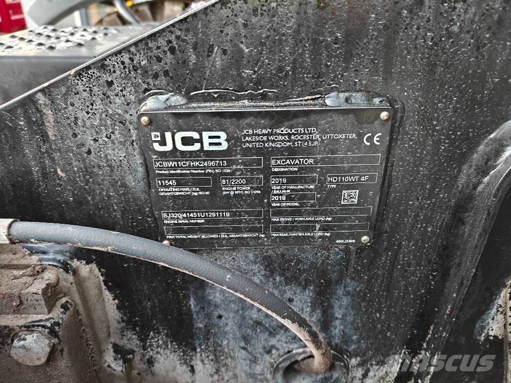 JCB HD 110 WD Koparki kołowe