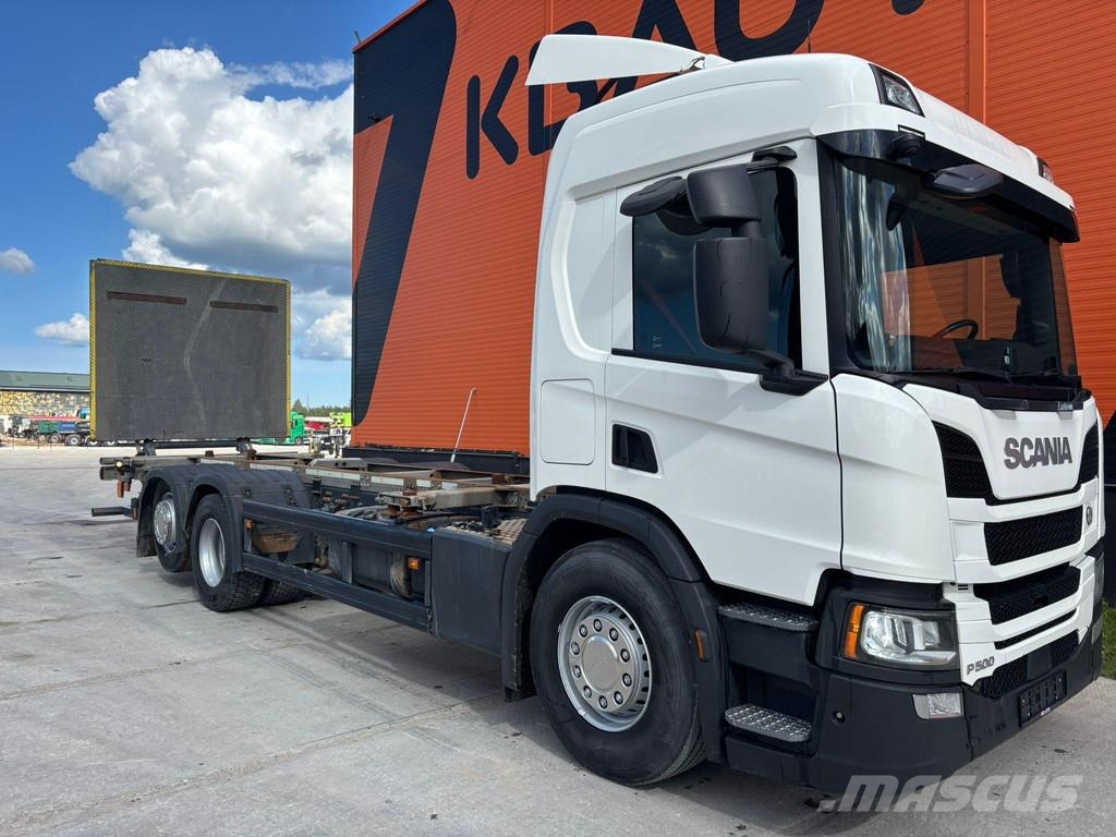 Scania P 500 6x2*4 9 TON FRONT AXLE / RETARDER 컨테이너 트럭