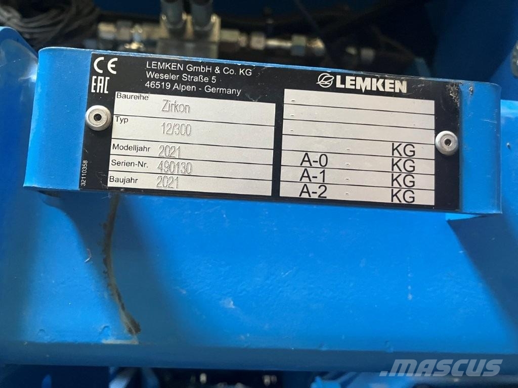 Lemken Solitair 9+/300 Külvikud