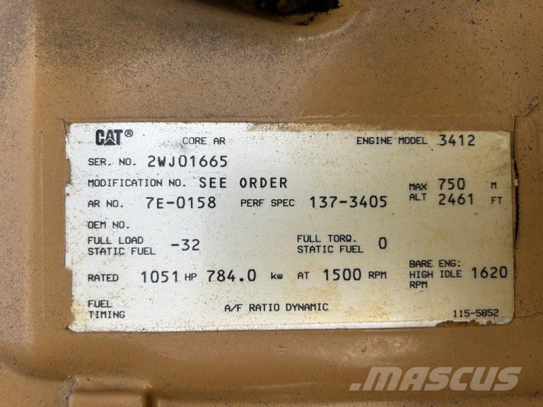 CAT 3412 DITA Дизельні генератори