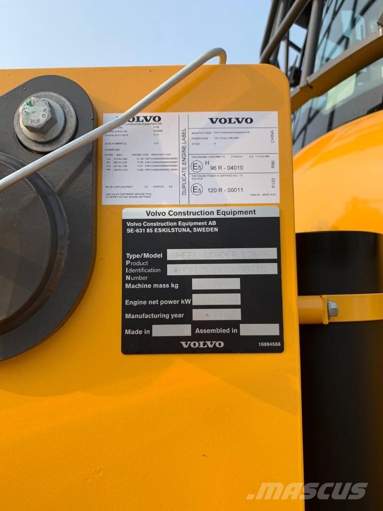 Volvo Wheel Loader L260H Wheel loaders