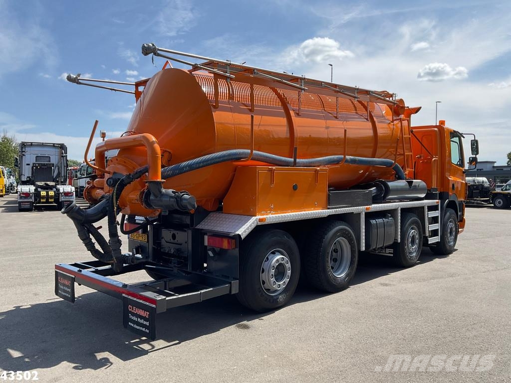 DAF FAX 85 CF 340 Droge stoffen blaas installatie Just شاحنات مزدوجة / خلخلة