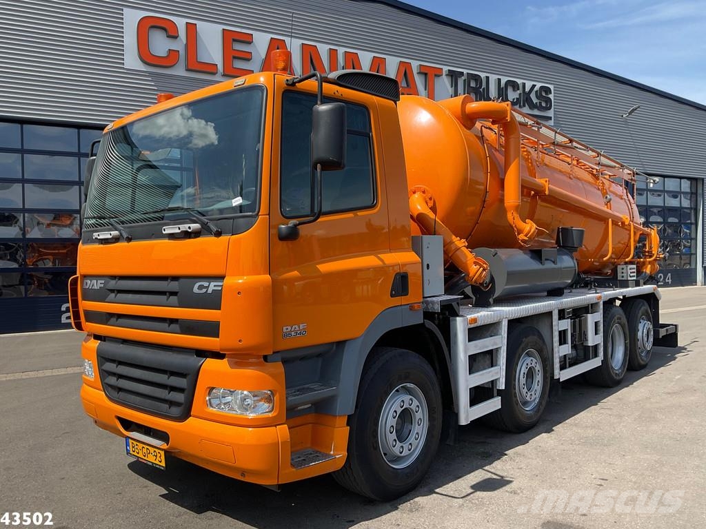 DAF FAX 85 CF 340 Droge stoffen blaas installatie Just شاحنات مزدوجة / خلخلة