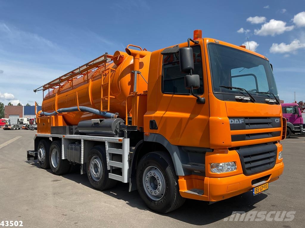 DAF FAX 85 CF 340 Droge stoffen blaas installatie Just شاحنات مزدوجة / خلخلة